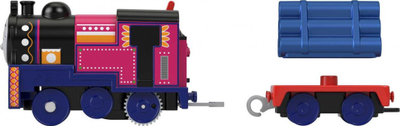 Lodër tren me motor Thomas &amp; Friends Ashima, me vagon, shumëngjyrësh