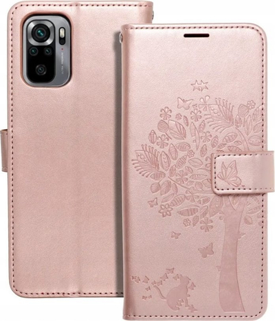 Këllëf portofol MEZZO për Xiaomi Mi 11 Lite 5G, me litar, lëkurë eko, rozë