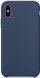 Këllëf silikon për Samsung Galaxy S8 Plus, mbrojtës, blu navy