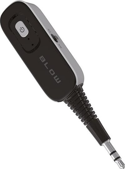 Adaptor Bluetooth Blow 74-196, transmetues edhe marrës, me jack 3.5mm, i zi