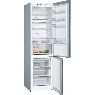 Frigorifer kombinë Bosch KGN39VWEB, 2.03m, 368L No Frost, i bardhë