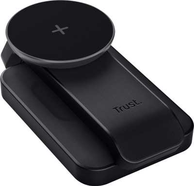 Karikues wireless 3 në 1 Trust Viro, magnetik, 20W, i zi