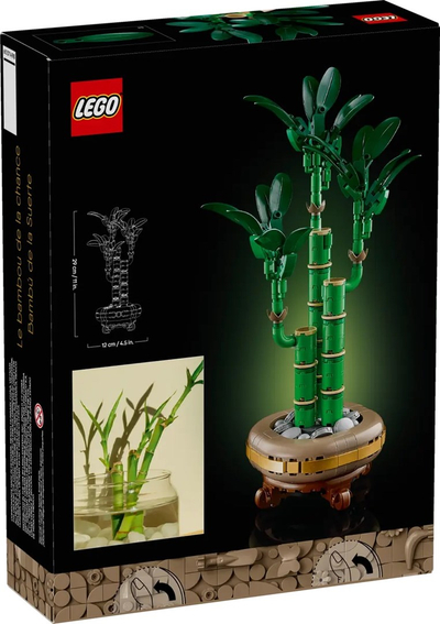 Model ndërtimi LEGO Icons 10344 Lucky Bamboo, set dekorativ, shumëngjyrësh