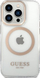 Fутрола за телефон Guess Metal Outline за iPhone 15 Pro Max, MagSafe, златна