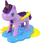 Set plasteline Lean Toys Unicorn Hairdresser, 4 kavanoza, për kalamaj 3+, shumëngjyrësh
