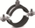 Метална црна стега за цевки Niczuk Clamp DUO 4, 106-113 mm