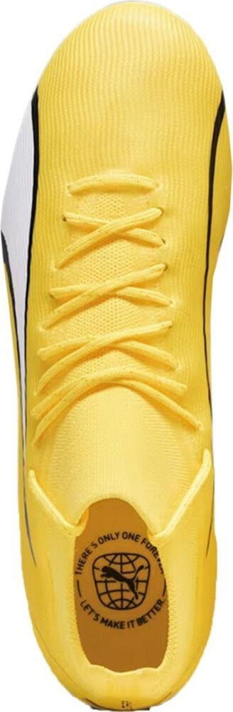 Këpucë futbolli Puma Ultra Pro FG AG M 107422 04, GripControl Pro, për fusha me bar dhe artificiale, të verdha