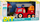 Kamion lodër LEAN Toys DIY Cartoon Truck, me vinç, për shkrutim, i kuq