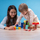 Lodër ndërtime Marioinex Mini Waffle Blocks, set 502 copë, shumëngjyrëshe