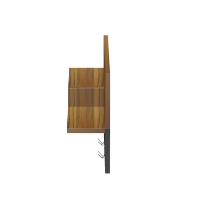 Varëse paradhome me raft Nyda 65x13,2x31Hcm (HM18079.02), zezë