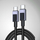 Kabllo karikues USB C në USB C 100W, karikim i shpejtë, e bardhë