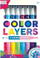 Set markera Ooly Color Layer Markers, 8 copë, 16 ngjyra, dyanshëm