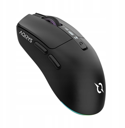 Maus gaming AQIRYS M2 Dual Mode, wireless BT dhe me kabllo, RGB, i zi