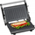 Grill kontakti Heinrich's HKG 8684, 1000W, pllaka jo-ngjitëse, i zi