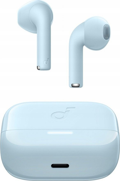 Kufje pa kabëll Anker Soundcore K20i, Bluetooth, 36 orë, blu