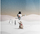 Dekoratë Krishtlindjesh Hoptimist Snowman, figurë me sustë, e bardhë