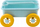 Karrocë lodër rëre Sand Toy Cart, plastike, pastel turquoise