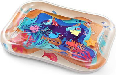 Tapet uji me fryrje Babyono Inflatable Water Mat, për beba, shumëngjyrësh