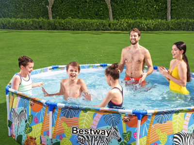 Pishinë BESTWAY Steel Pro (56985), 4000l, 305x66cm 
