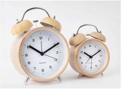 Orë me alarm Karlsson Classic KA5710WH