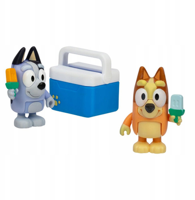 Set figurina lodër Bluey Let’s Play Chef, 2 copë, të lëvizshme, shumëngjyrëshe