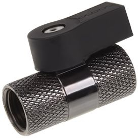 Valvul uji Alphacool, G1/4", e zezë