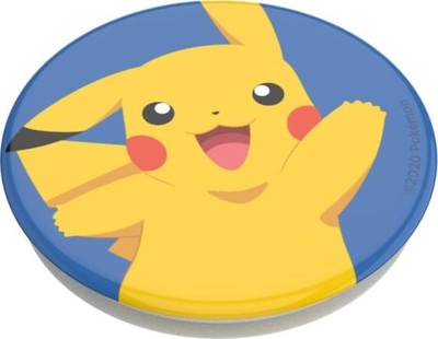 Држач за телефон PopSockets PopGrip Pikachu Knocked, универзален, жолт