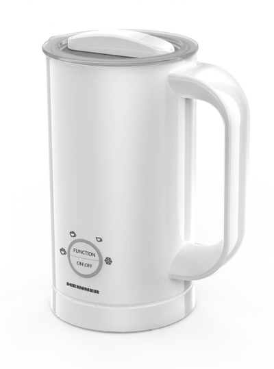 Shkumues qumështi Heinner HMFR-450WH, 450W, me ngrohje, i bardhë