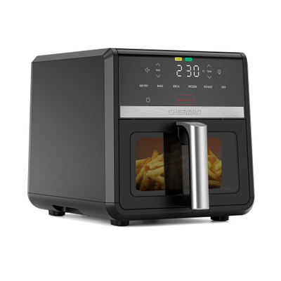 Fritezë Chefman TurboFry Touch Digital XL, 8.5L, DC Motor Window, e zezë