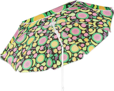 Çadër plazhi Garden Parasol MIX Fruit, 160 cm, poliester, shumëngjyrëshe