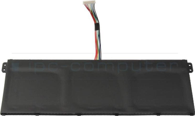 Bateri laptopi Acer KT.00304.012, Li polymer, 50Wh, e zezë