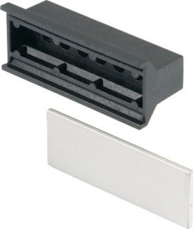 Aksesore për kabinete rack Schroff Handles And Feet, doreza montimi plastike, e zezë