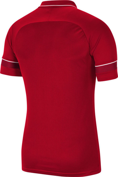 Bluzë polo futbolli Nike Dry Academy 21 M CW6104 657, e ngushtë, e kuqe