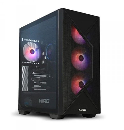 Kompjuter gaming HIRO Hellcat, Ryzen 5 7500X3D, ARC B580 12GB, 16GB RAM, 1TB SSD, i zi
