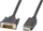 Adapter video EFB Elektronik K5564SW.1V2, kabllo 1m, nga DVI në HDMI, i zi