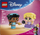 Lodër LEGO Mini Jasmine dhe Rapunzel 43303, set figurash, për fëmijë