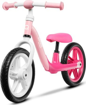 Тркало без педали Lionelo Loe-Alex Bubblegum, 12\", за деца, розова