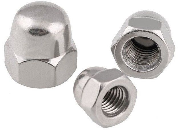 Kapak dado M12 DIN 1587, set 4 copë, çelik i galvanizuar