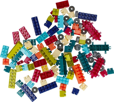Set blloqesh ndërtimi Mega Creative Construction Blocks 482609, 120 copa, me ngjyra nga të gjitha