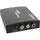 Adapter AV InLine 65006, HDMI në S Video dhe RCA, Full HD, i zi