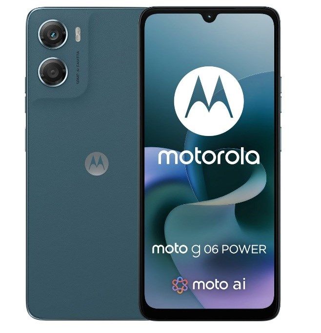 Telefoni Motorola Moto G06, 6.88", 4GB 64GB, 7000mAh, blu