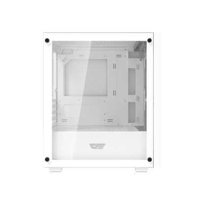 Kasë kompjuteri Darkflash M305, Micro ATX, xham i temperuar, e bardhë