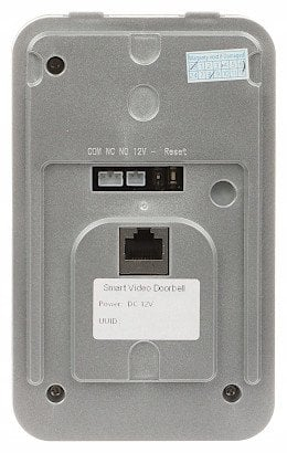 Video interfon wireless ATLO-DBC52-TUYA, Full HD 1080p, Wi-Fi Tuya Smart, i bardhë