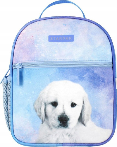 Çantë shpine Starpak Preschool Doggie, një ndarje, me qenush përpara