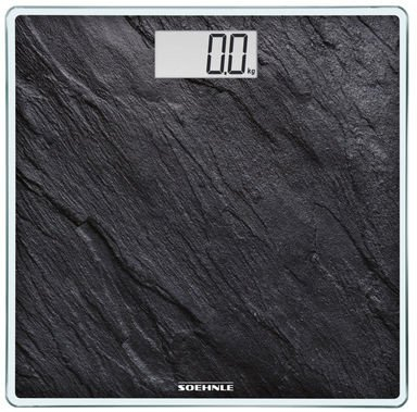 Банјарска вага Soehnle Style Sense Compact 300, дигитална, калено стакло, „slate“ изглед