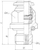Konektor pneumatike PREMA 80.0050.01.1208, G 1/2", për tub 8mm