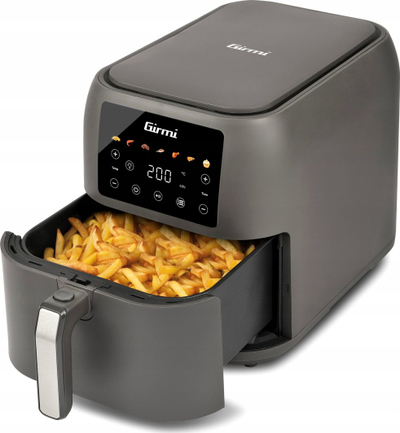 Fritezë Girmi FG92, 8L, 1700W, temperaturë deri 200°C, inoks