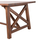 Tavolinë ngrënieje Tron druri teak 220×100×80 cm (HM9404.01)