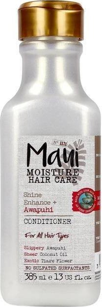 Balsam flokësh Maui Moisture Shine Awapuhi, për shkëlqim dhe butësi, 385ml