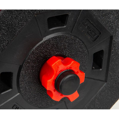 Set ganxhash EB Fit 2 në 1, 10 kg, peshë që e çon sa do vetë, e zezë